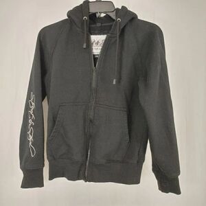 Street & Steel Ride The Life Womens Embroidered Sweatshirt Like Jacket Size Smal